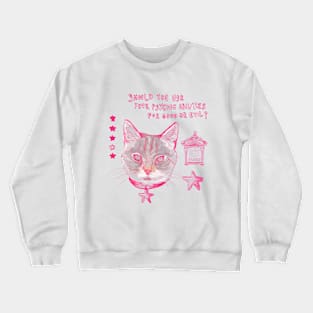 Psycho Kitty Crewneck Sweatshirt